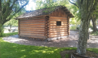 Skinner Butte Cabin-Angle (Replica)